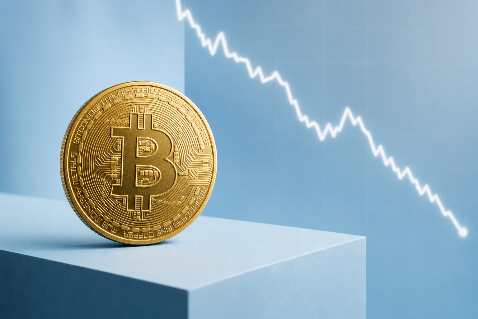 Bitcoin na&nbsp;21měsíčním minimu — editorial cover